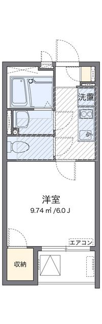 ミランダオカムラハイツ４ 間取り図