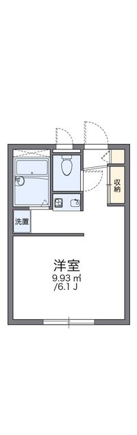 レオパレスＯＫＵＢＯ 間取り図