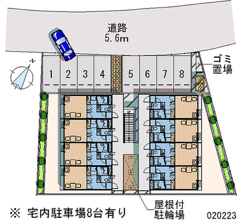 レオパレスあや 月極駐車場