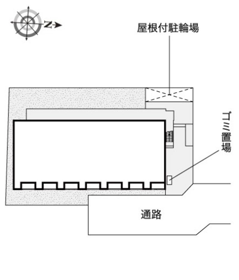 レオネクストグレース三野 駐車場