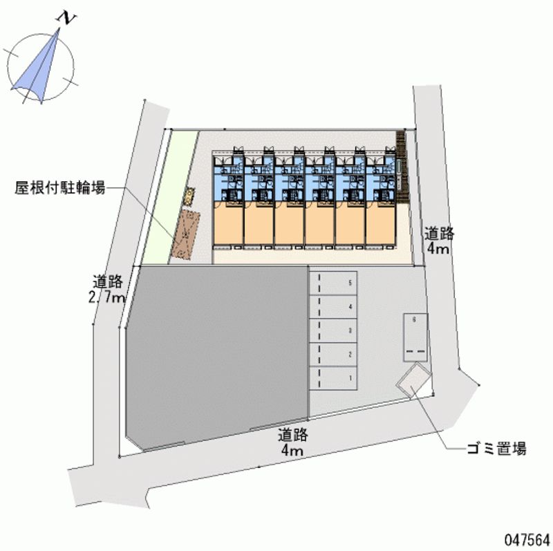 レオネクストリッツ　ベル 区画図
