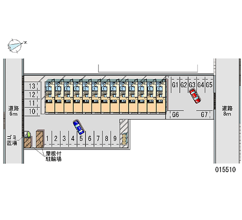 15510月租停車場