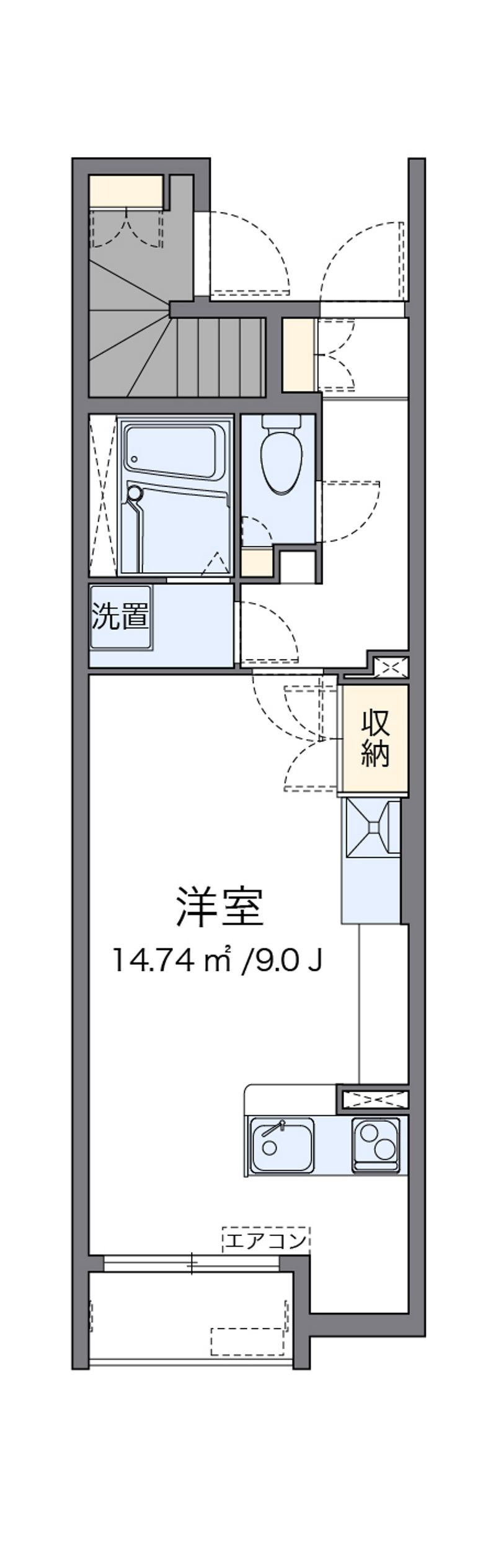 ミランダアルカディア草木 間取図
