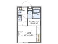 レオパレスヒルズ　笹下 間取り図