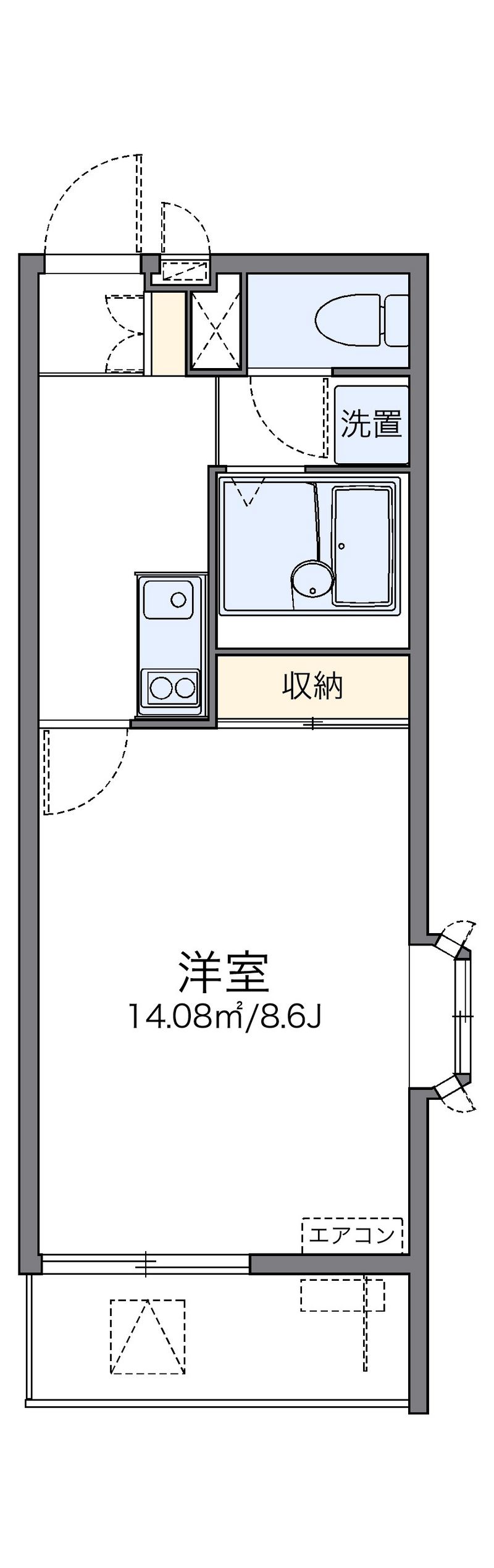 レオネクストトップアイランドⅡ 間取図
