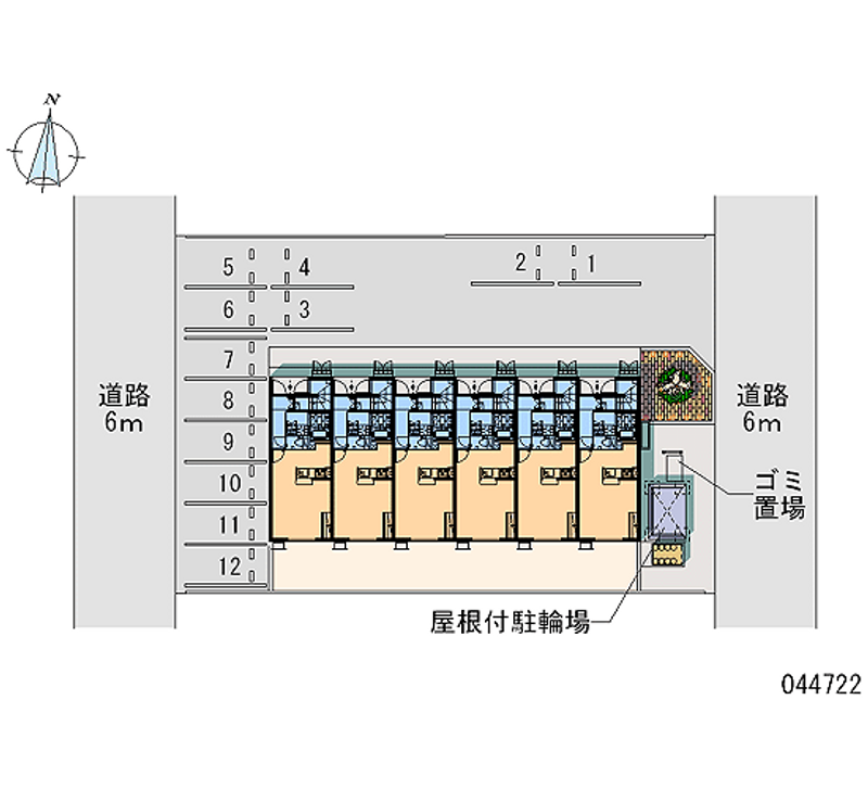 44722 bãi đậu xe hàng tháng