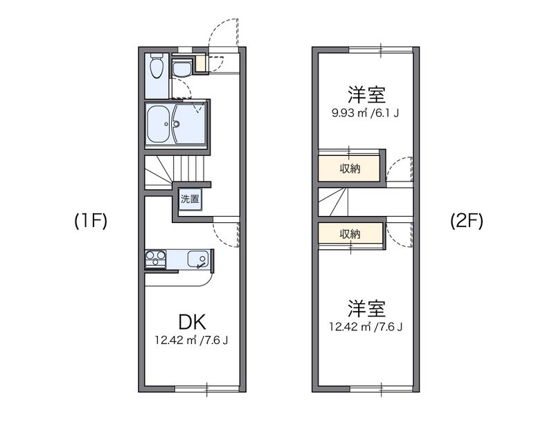 レオパレスヴィヴァーチェ青山 間取図