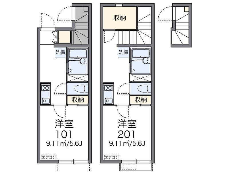 レオネクストウィステリアⅢ 間取図