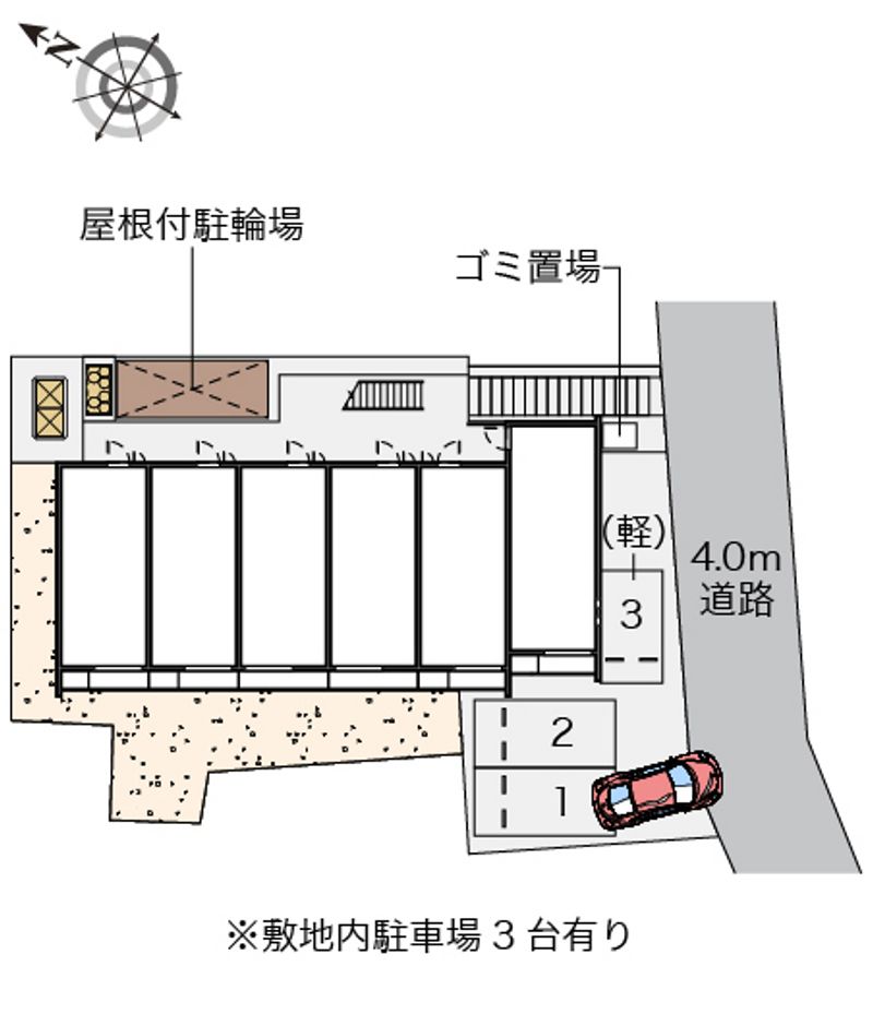 クレイノルーチェ幕張 配置図