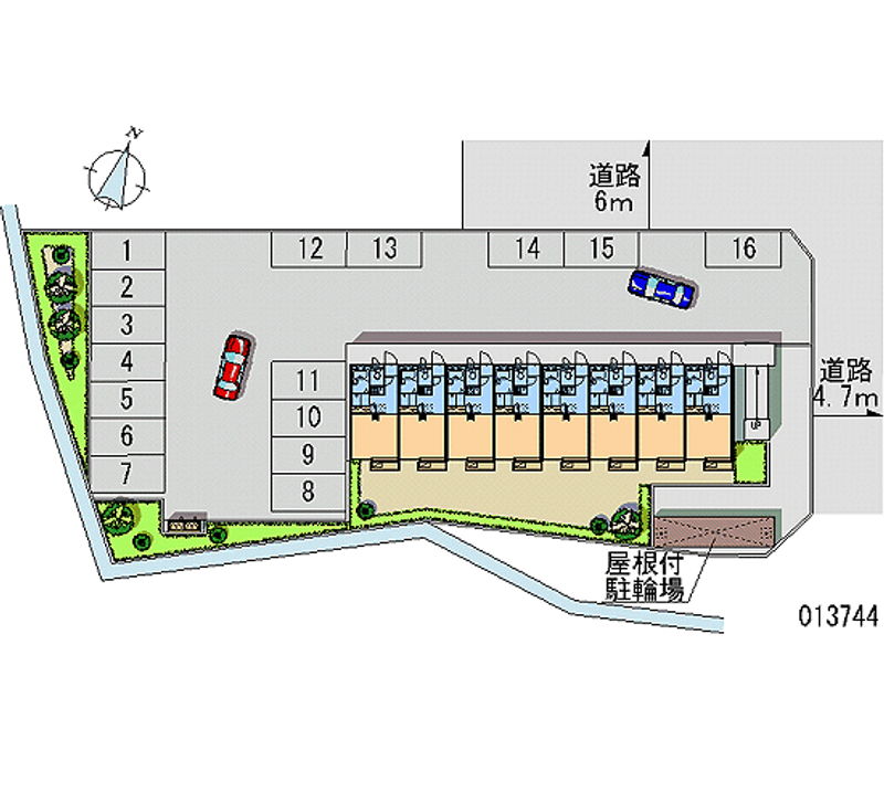 13744月租停车场