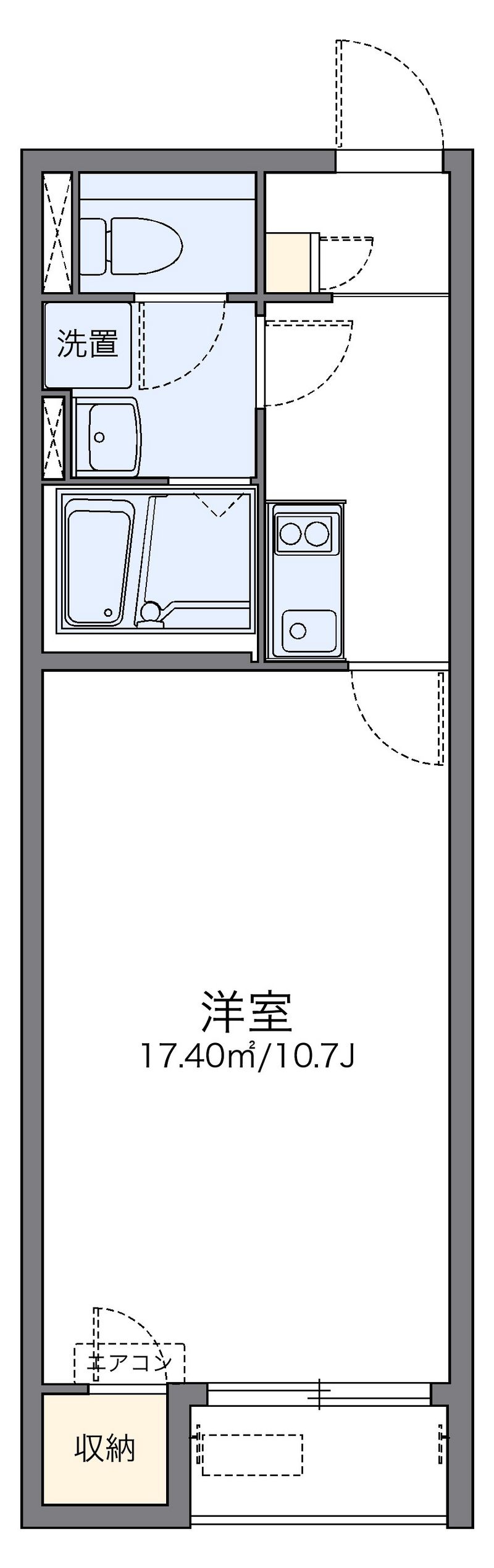 レオネクストグレース三野 間取図