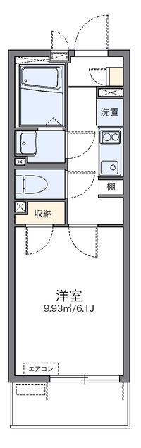 レオネクストシーエスハイムⅢ 間取り図