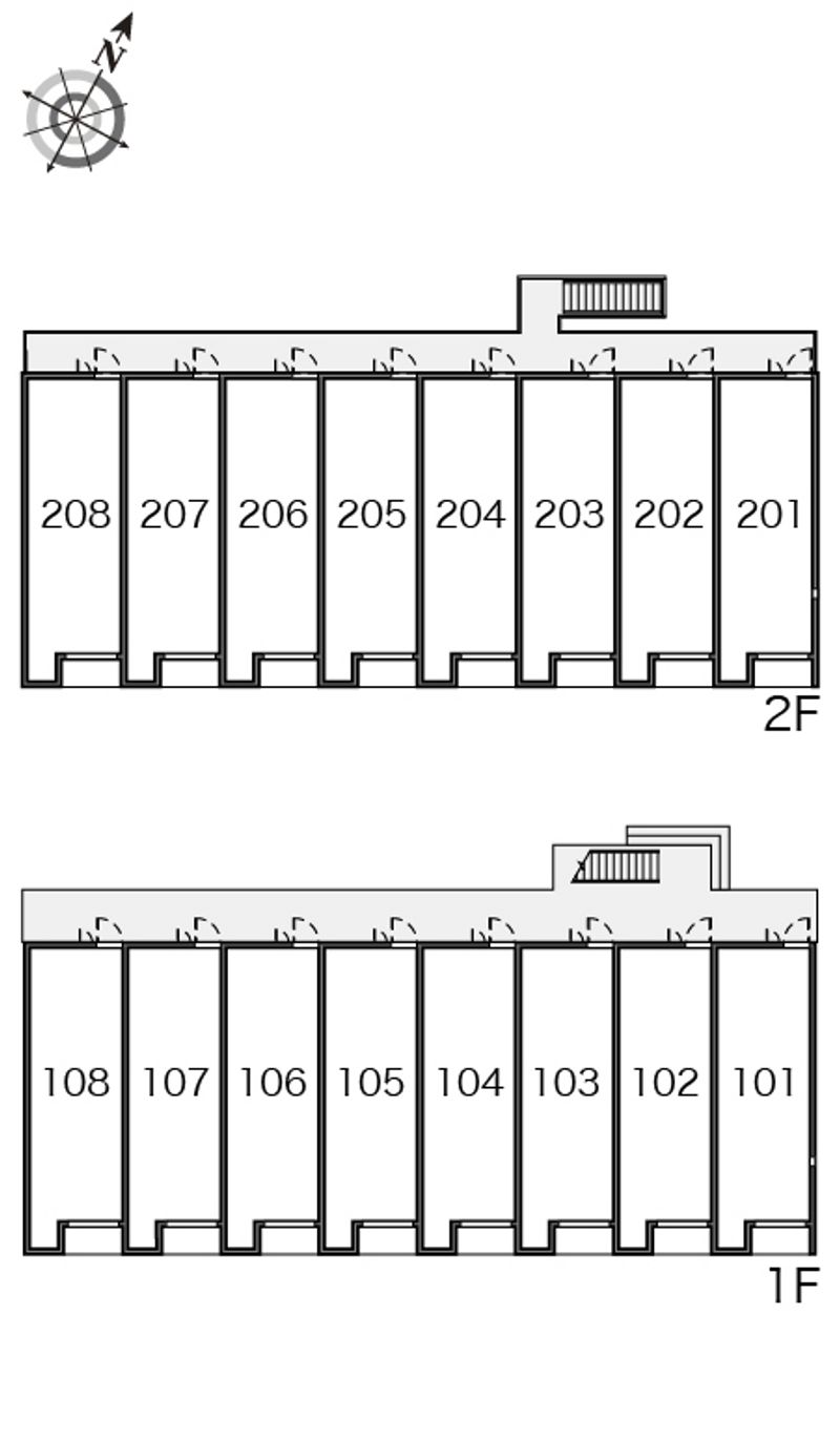 レオネクストグリーチネ 間取配置図