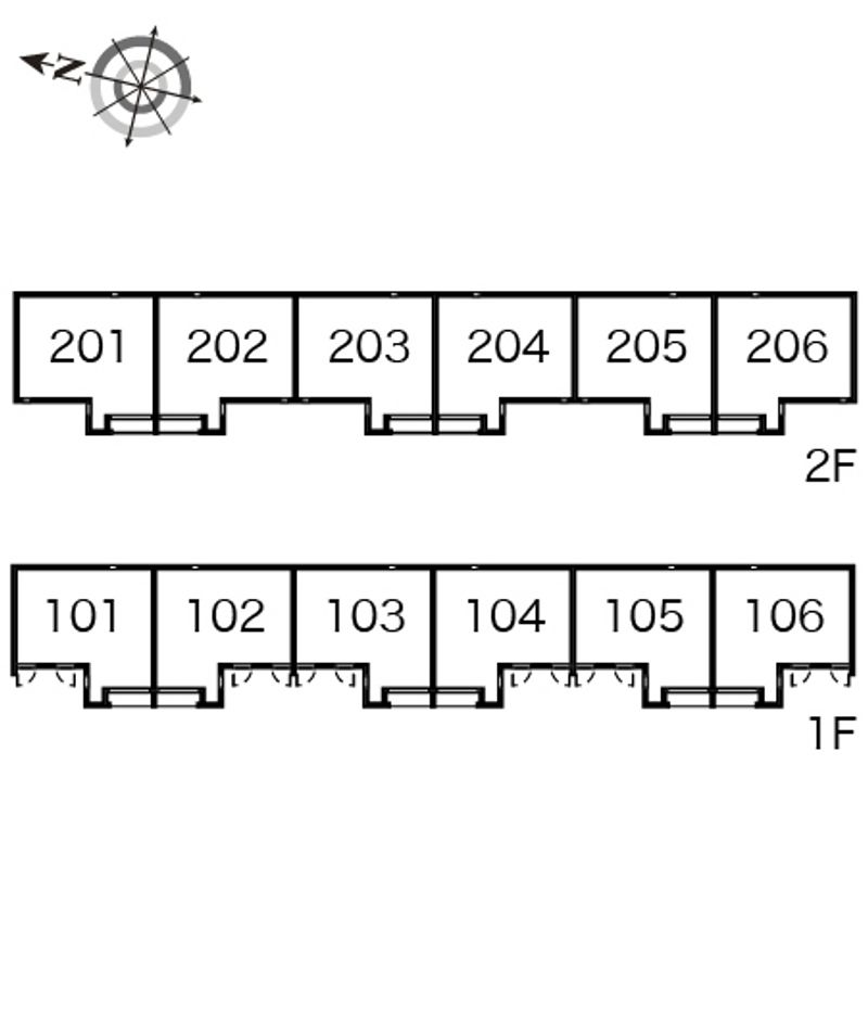 レオネクストニューコート 間取り配置図