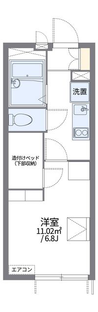レオパレス川崎大師 間取り