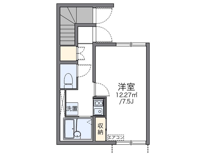レオネクストホッチポッチ 間取図
