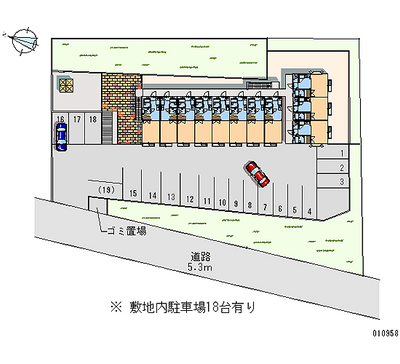 10958 Monthly parking lot