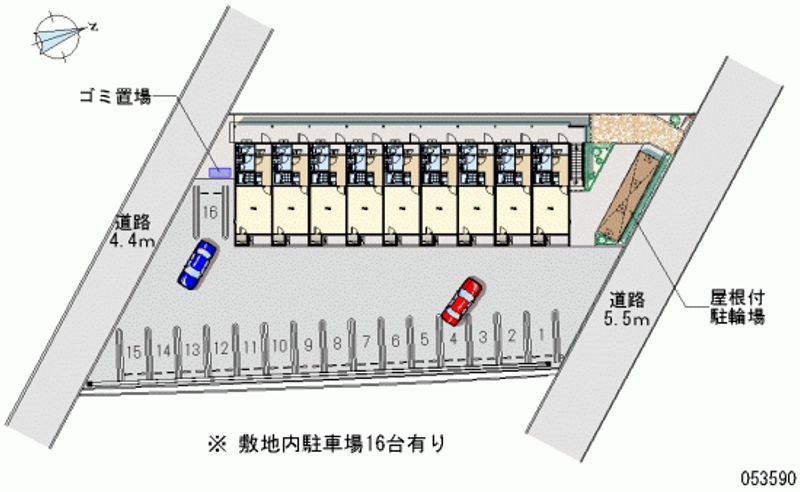 レオネクスト愛和Ⅳ 月極駐車場