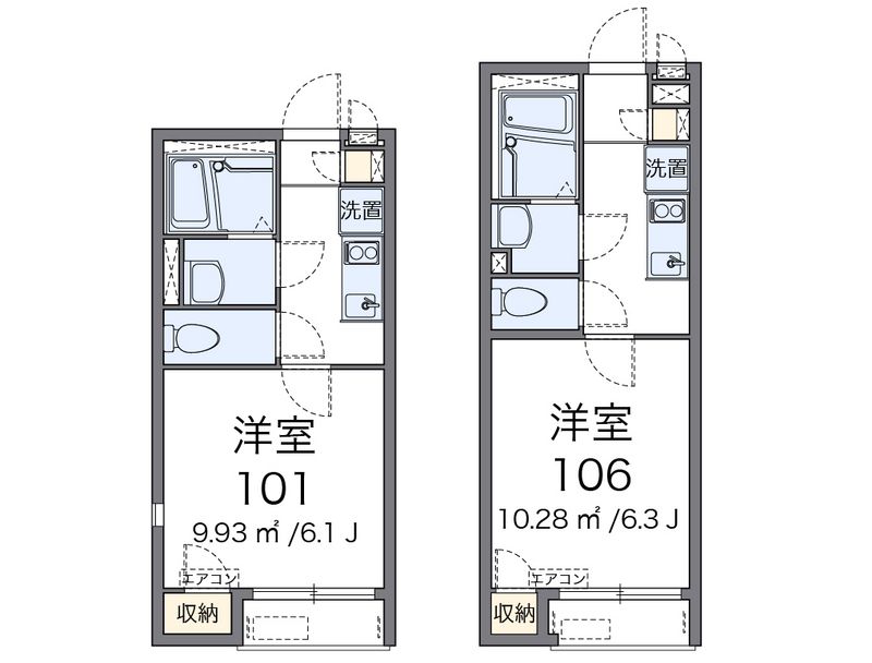 レオネクスト幸良Ⅲ 間取図