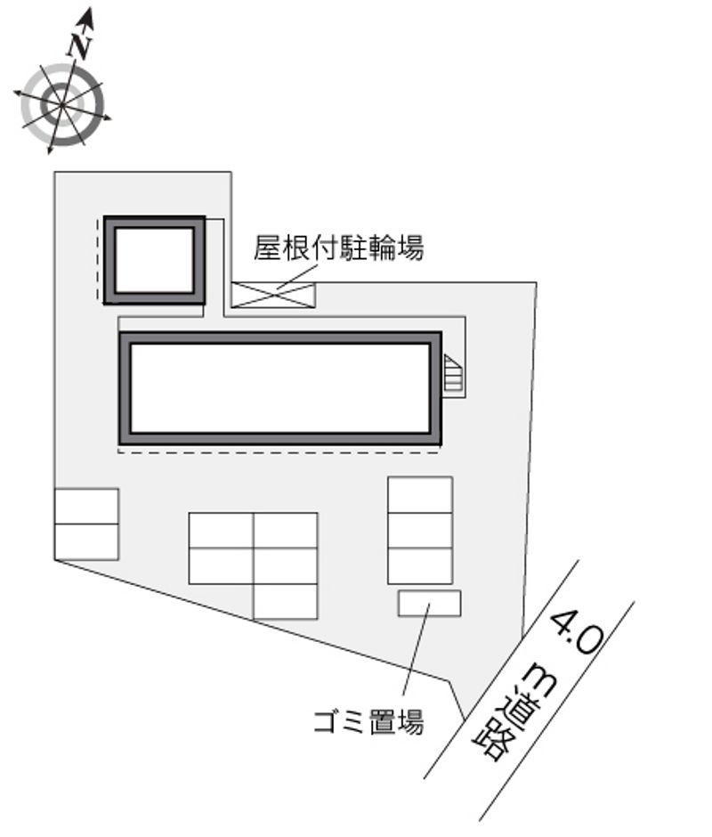レオパレスエスポワール 配置図