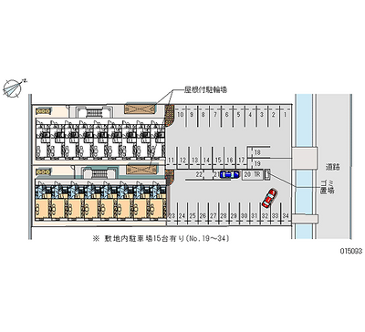 15093 Monthly parking lot