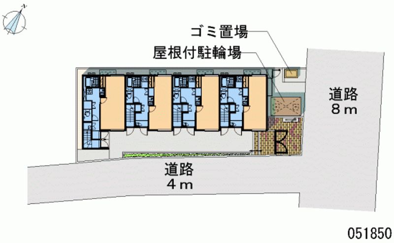 レオネクストＭＫヴィヴレ 区画図
