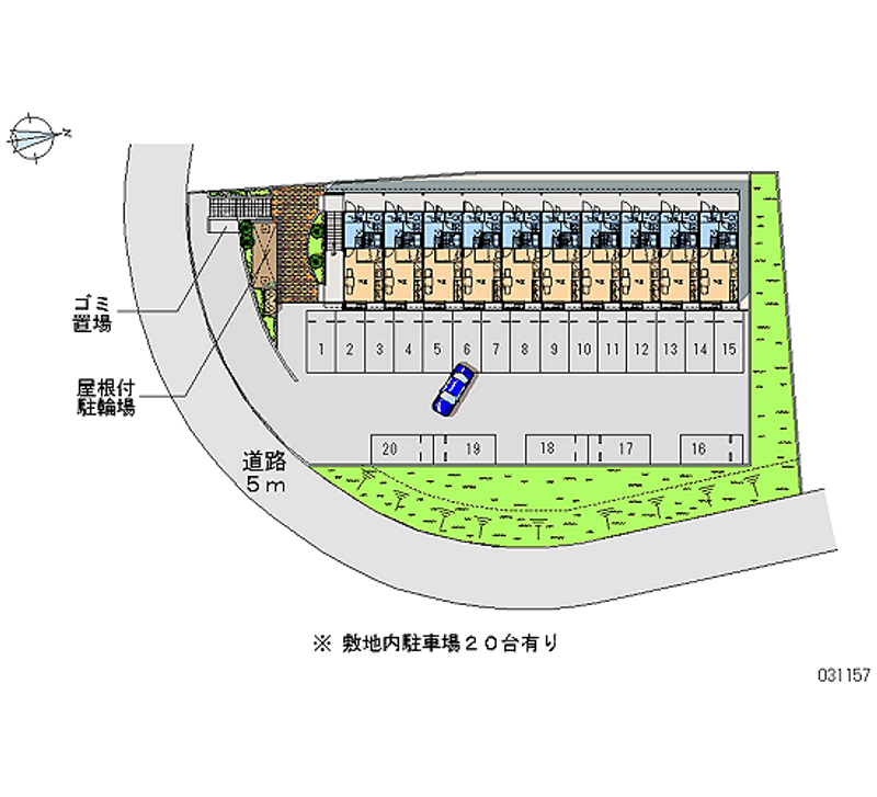 31157月租停车场