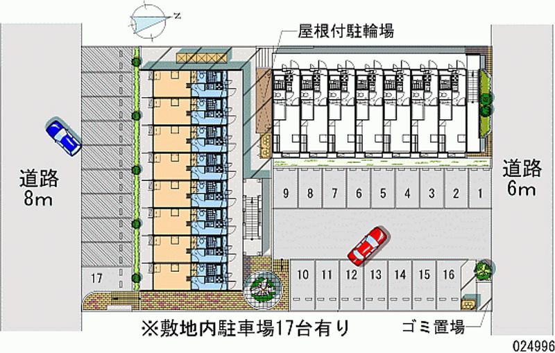 24996 Monthly parking lot