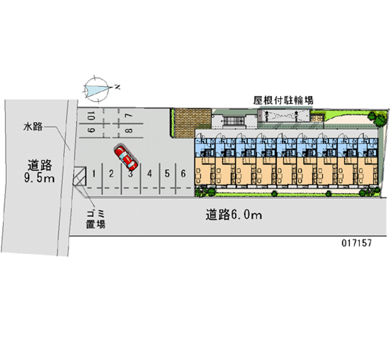 17157月租停車場