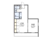 レオパレス拝島町 間取り図