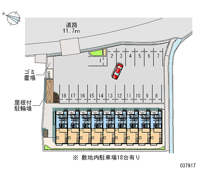 37917 Monthly parking lot