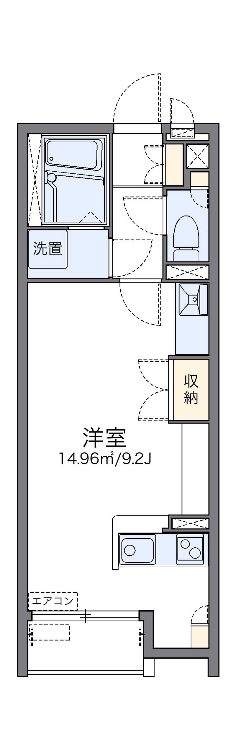 レオネクストガブリエル 間取図