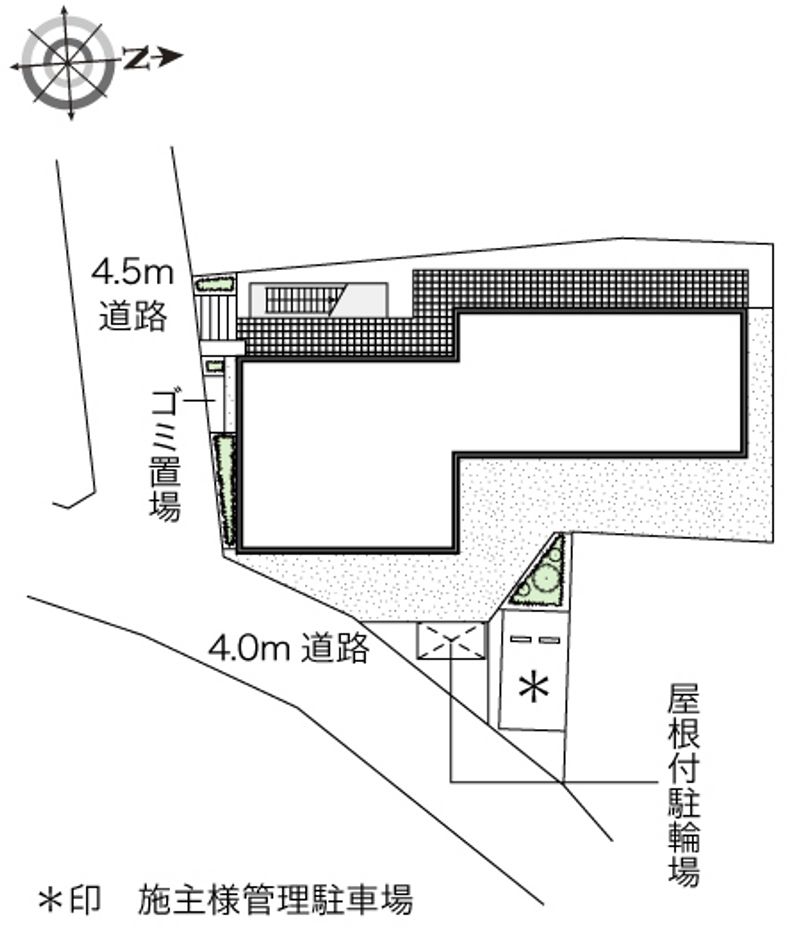 レオパレスイースト 配置図