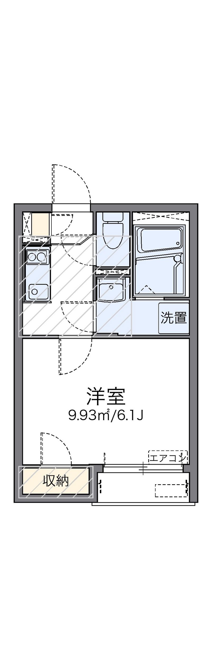 レオネクストオリーブコート千住 間取図