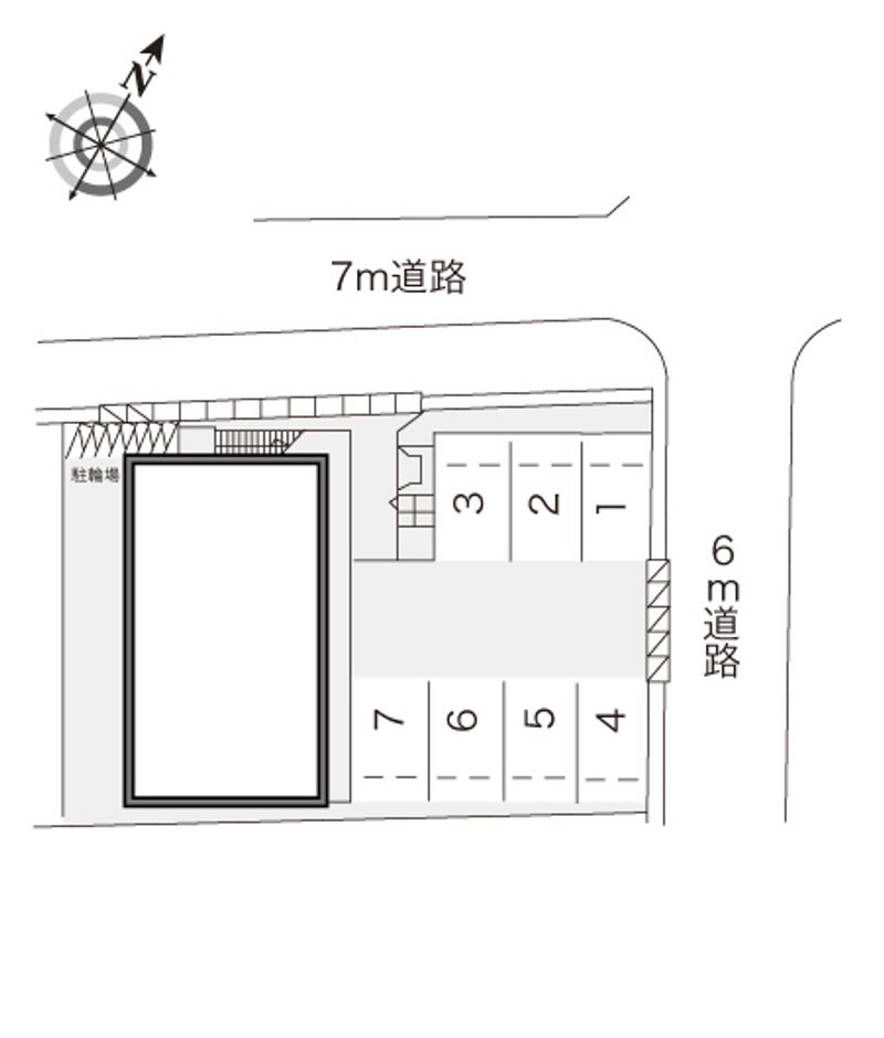 レオパレスＮ・ホープ 配置図