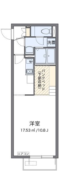 ミランダメゾン　コンフォール 間取り図