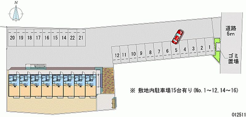 レオパレス伊吹 月極駐車場