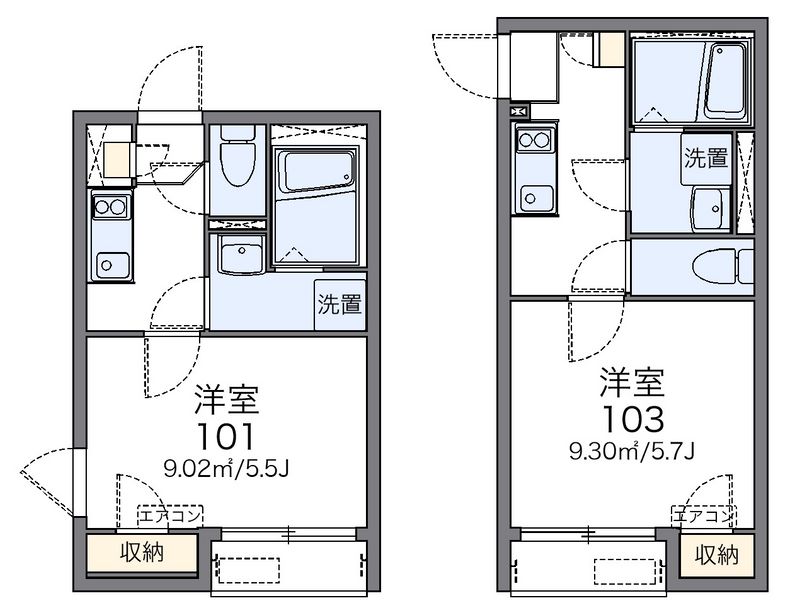 レオネクスト東玉川 間取図