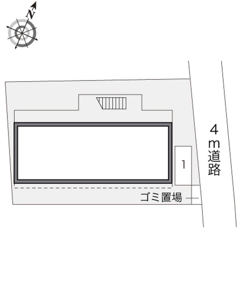 レオパレスイル　ソーレ 配置図