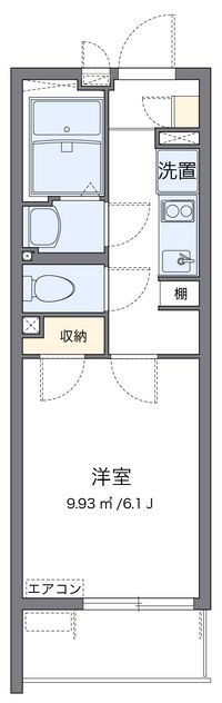 クレイノＴＭＫ 間取り図
