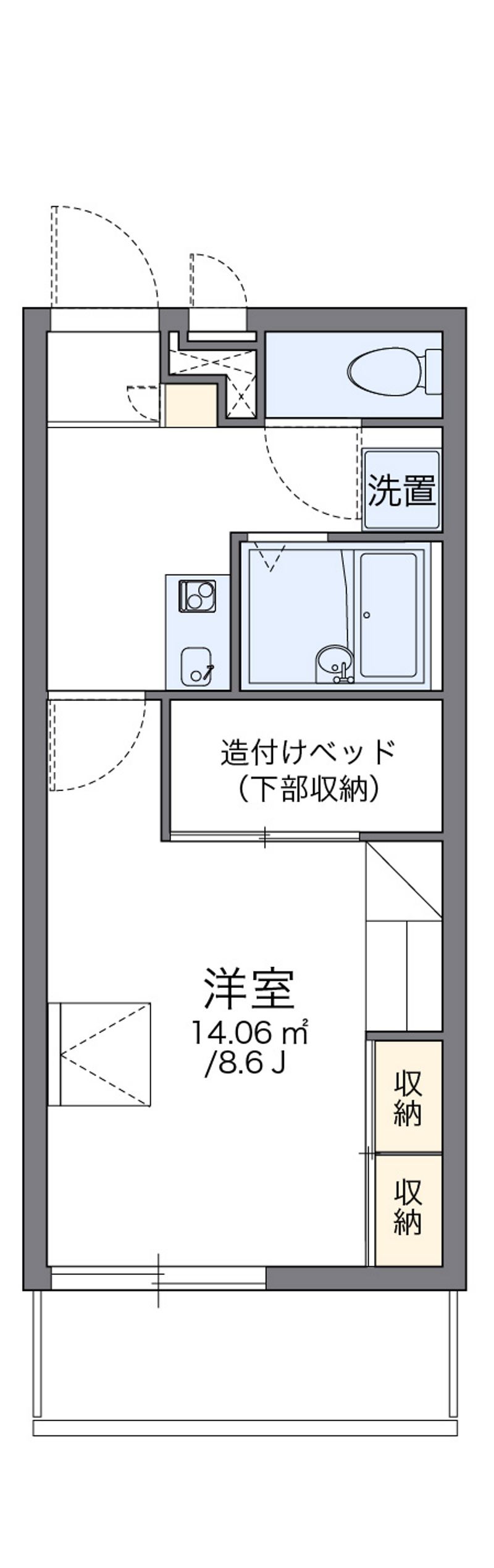 レオパレスＥＮＮ 間取り