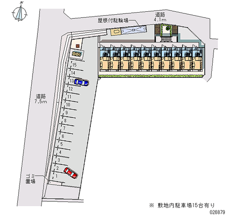 26879月租停车场