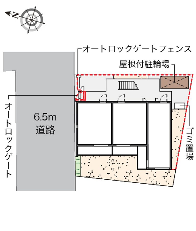 クレイノゆうり 配置図