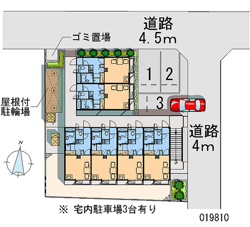 19810 Monthly parking lot