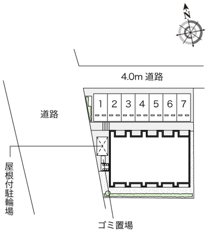 レオネクストＫ　ひかりⅡ 配置図