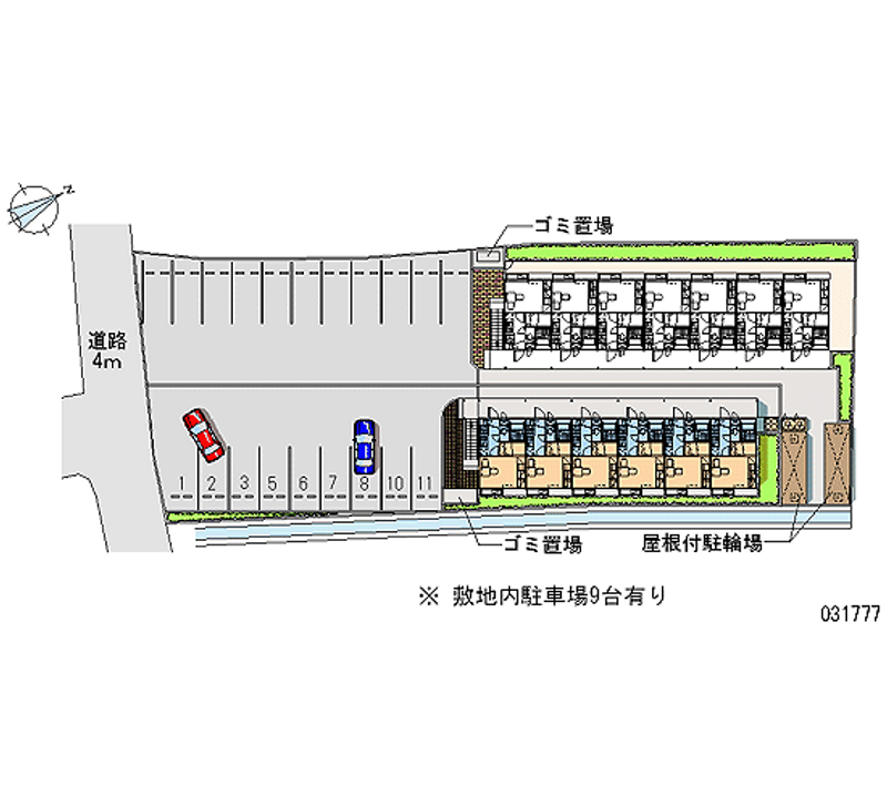 31777月租停車場