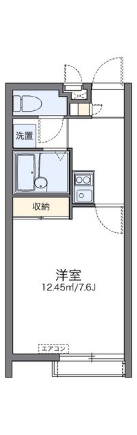 レオパレス小那覇 間取り図