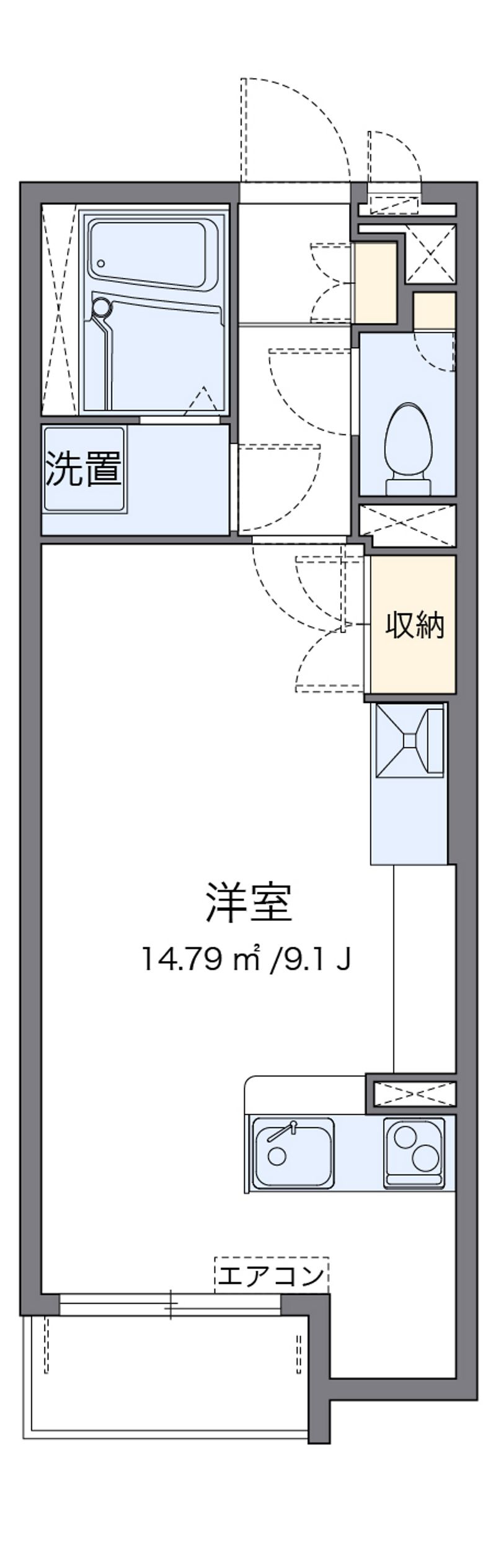MIRANDA Mi Leone Shin Maebashi Floor plan