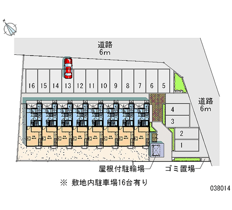 38014 Monthly parking lot