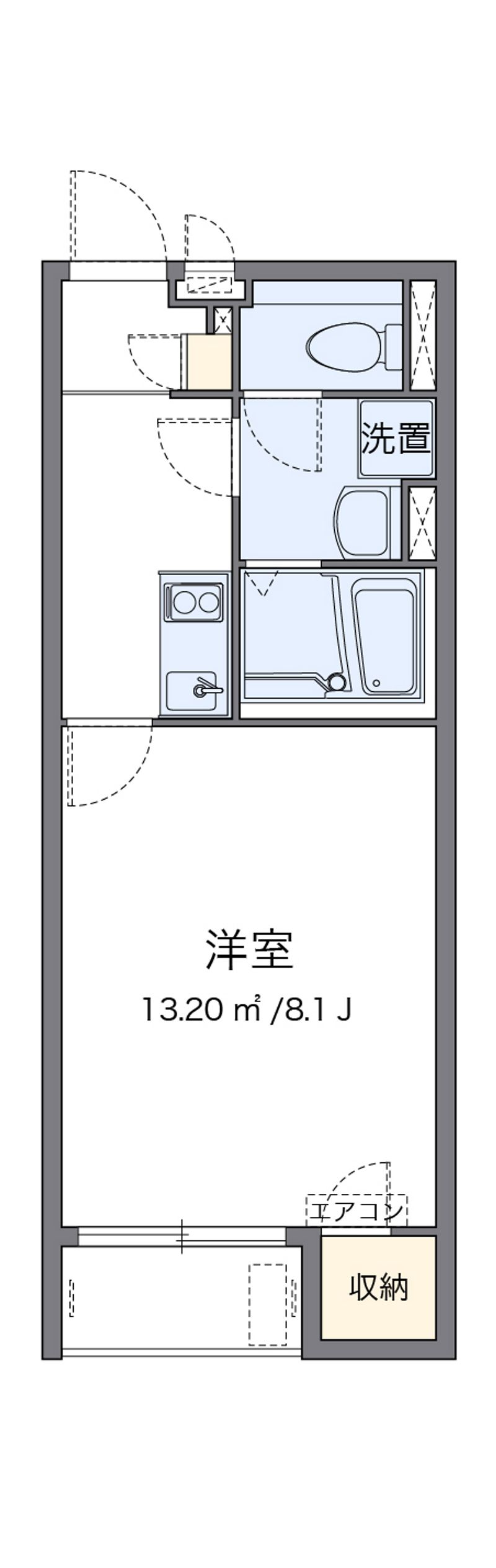 クレイノデイジー 間取図